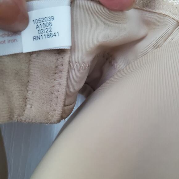 Cacique Tan Smooth Multi-Way Boost Strapless Bra 44B Neutral Comfort Support - Picture 12 of 16